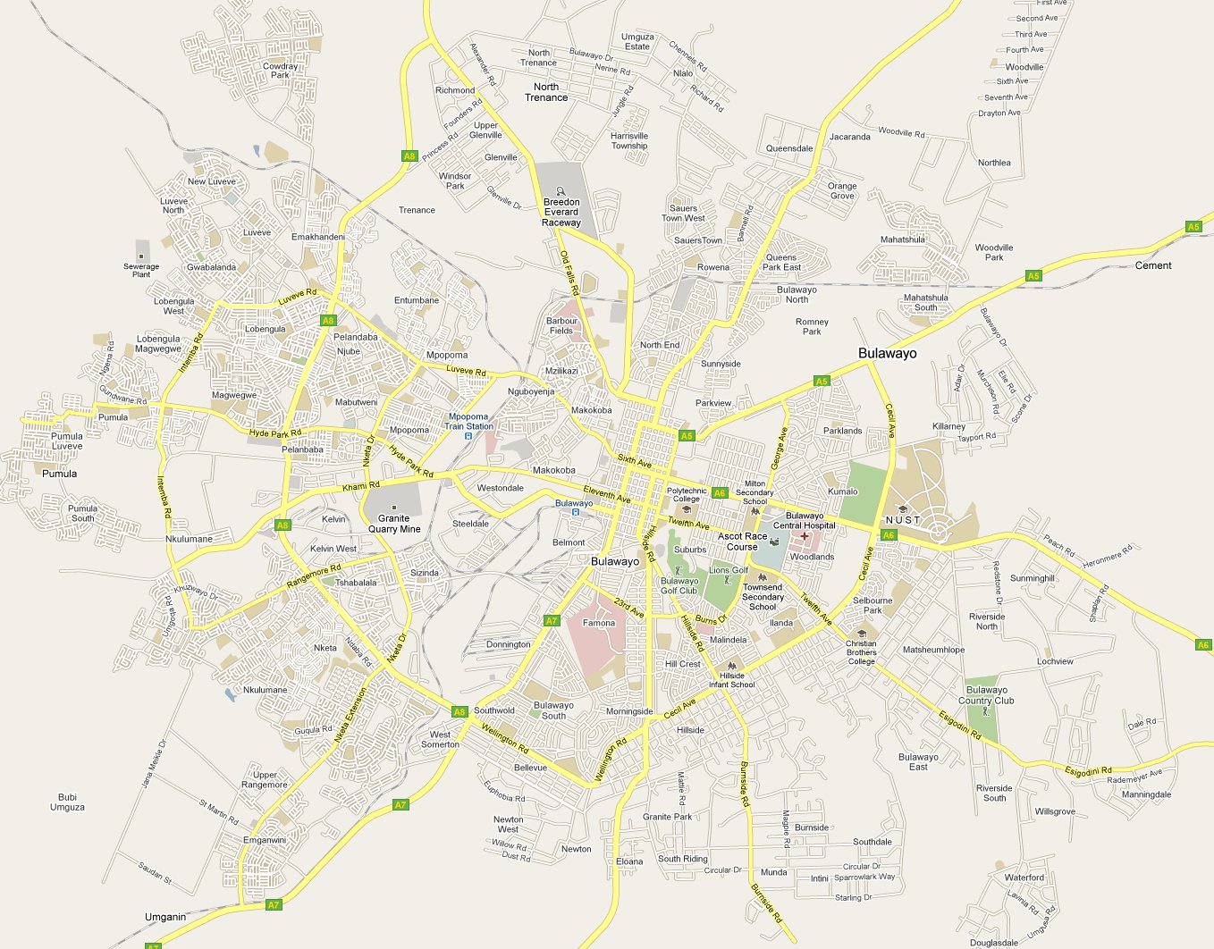 World Maps Library Complete Resources Google Maps Zimbabwe Bulawayo World Maps Library Complete Resources Google Maps Zimbabwe Bulawayo