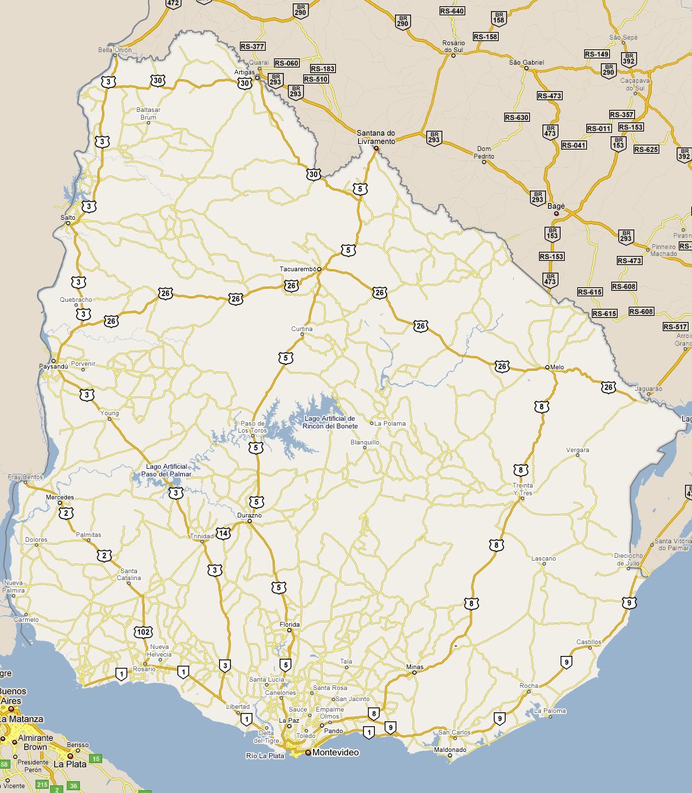 Montevideo Soccer Clubs - Google My Maps