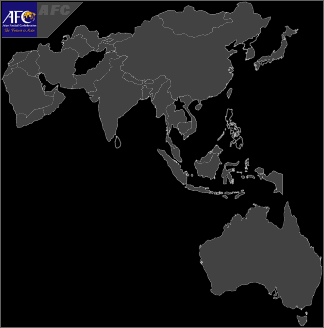 AFC - Asian Football Confederation - 36 of 47 countries currently covered